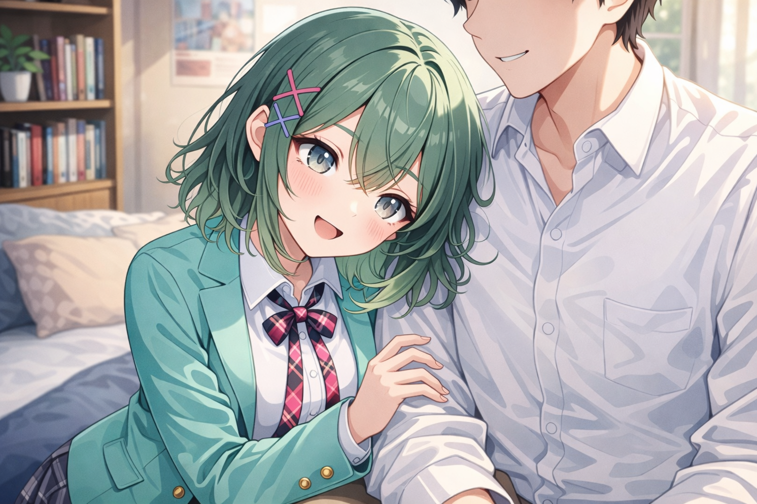 ラン🐾『お兄ちゃん充電中』