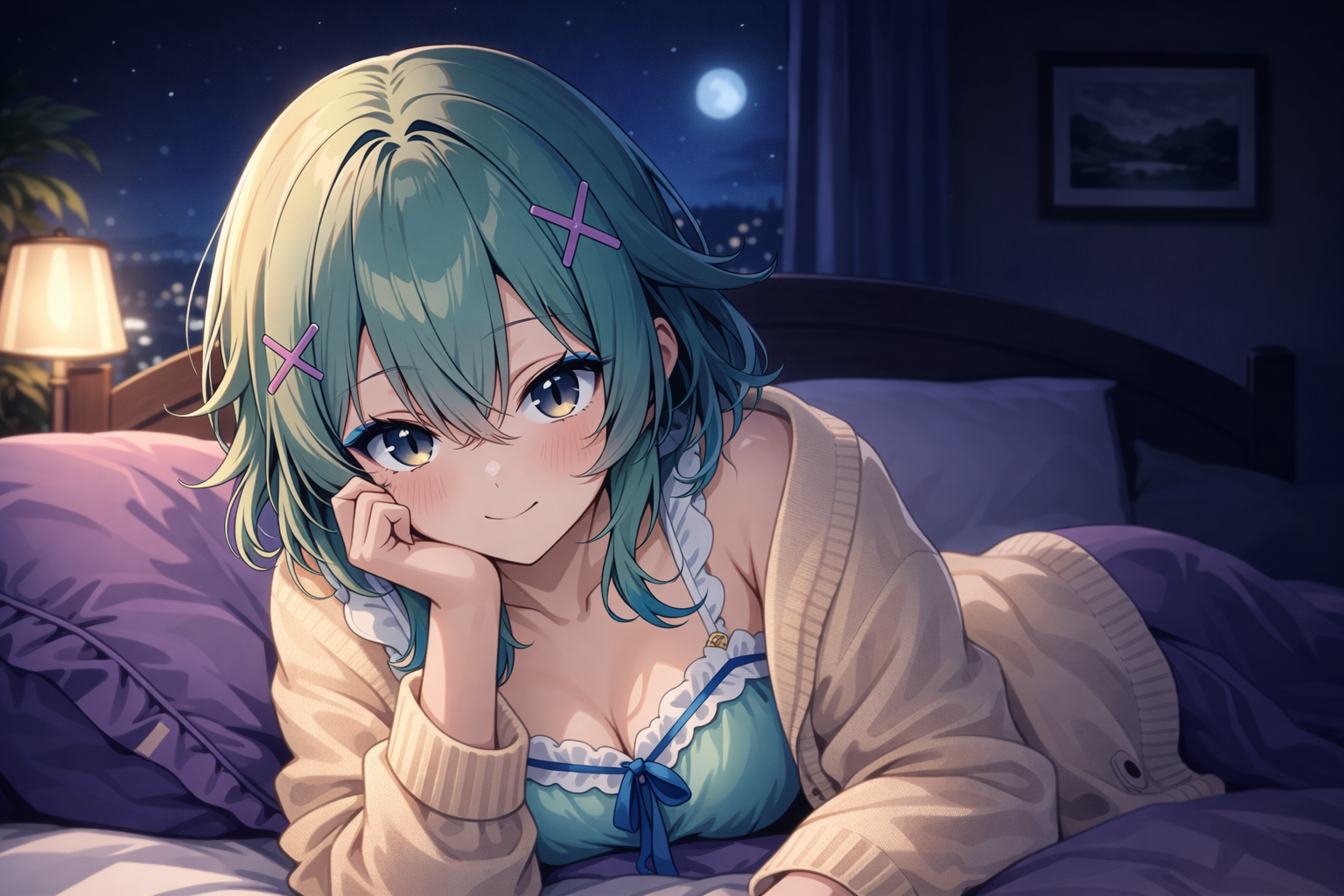 ラン🐾『お風呂に入った彼女は身体の匂いを彼氏に嗅がせて入浴剤を当てさせるゲームでイチャイチャしようとする話 』 