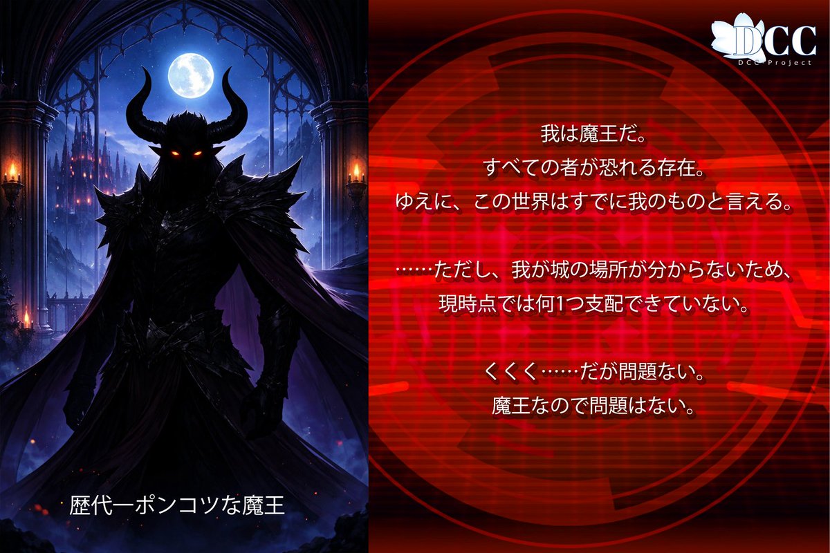 歴代一ポンコツな魔王